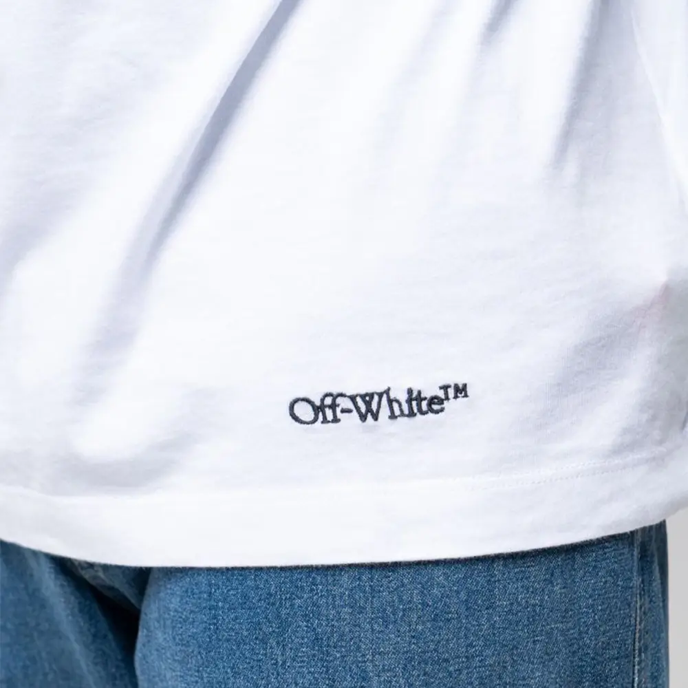 Off-White Scribble Diag Print T-Shirt White – voilà.id