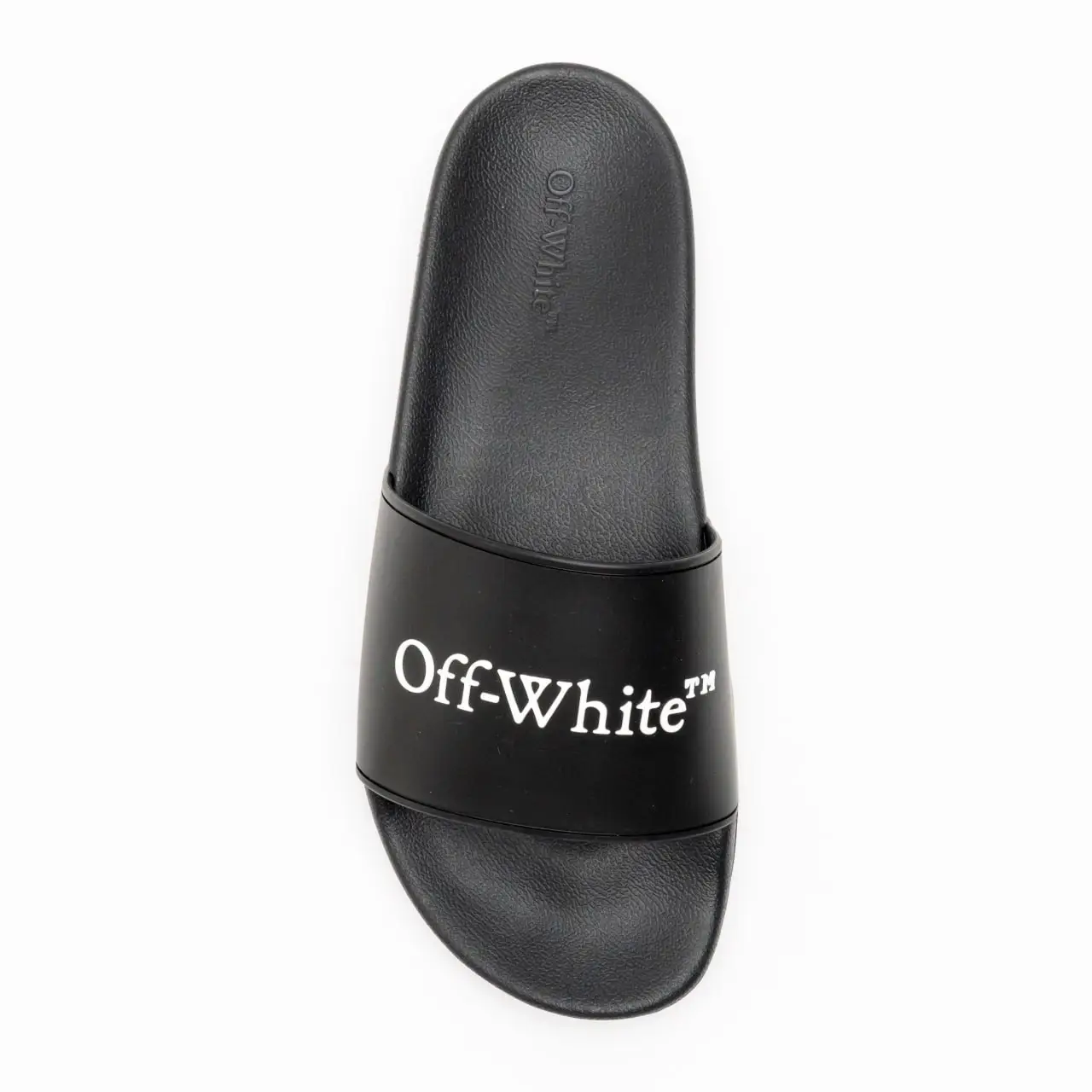 ＊OFF WHITE＊ Bookish Sponge Slides OFF-WHITE Bookish Sponge Slip-On Slides Women's - POIZON