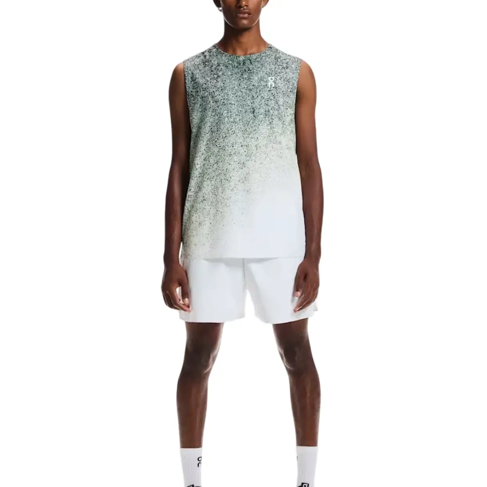 ON Court Tank Fade T-Shirt Mineral White Men – voilà.id