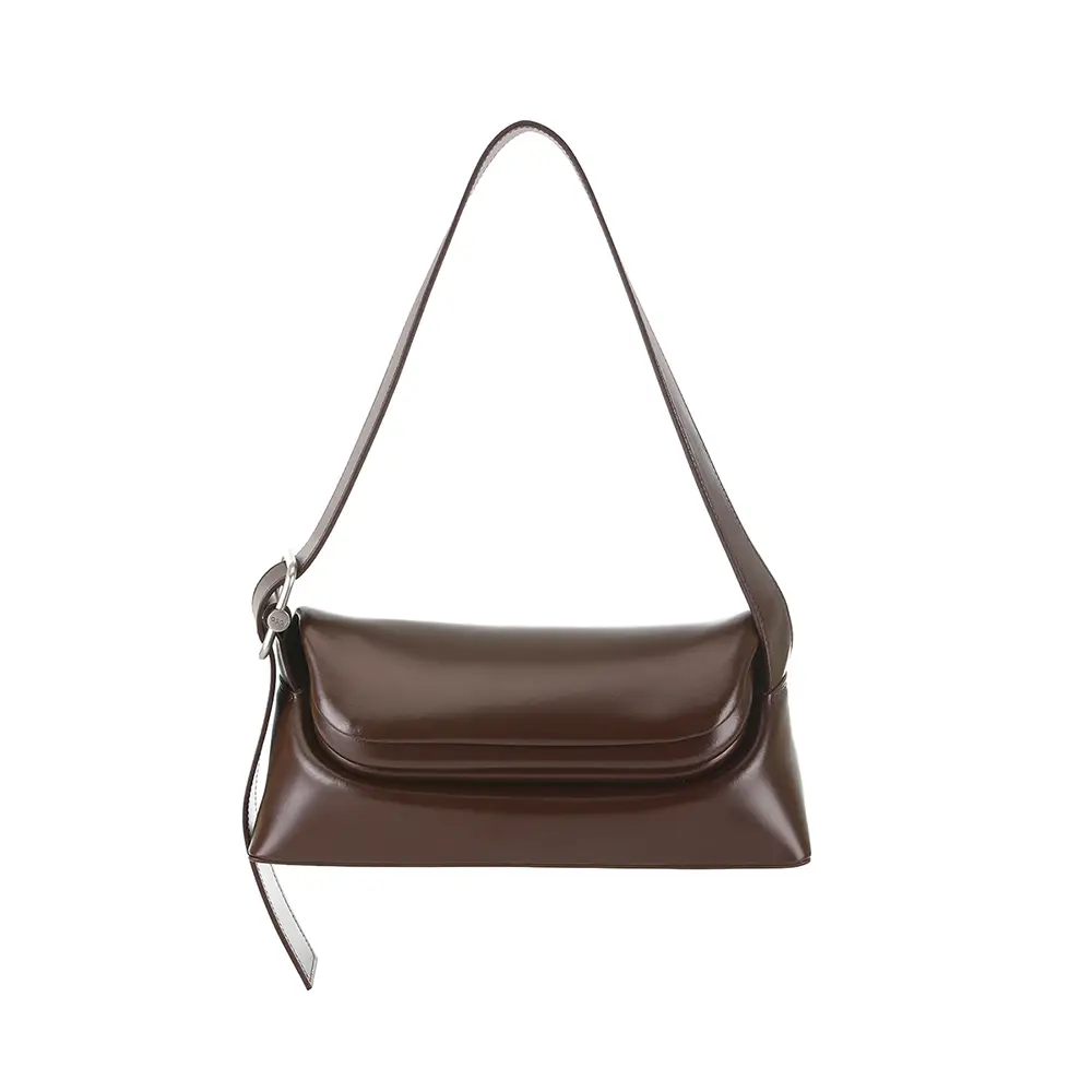 Atelier de LUMEN Arete Leather Shoulder Bag Brushed Brown