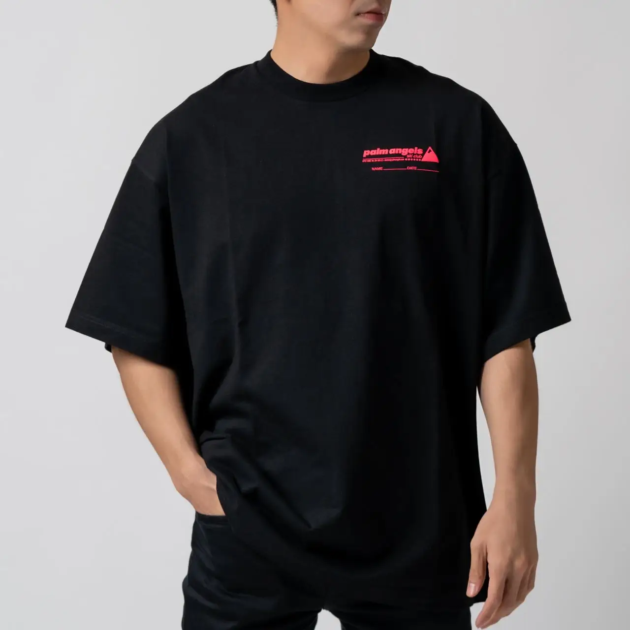 Palm Angels Ski Club Classic T-Shirt Black – voilà.id Palm Angels Ski Club Classic T-Shirt Black – voilà.id