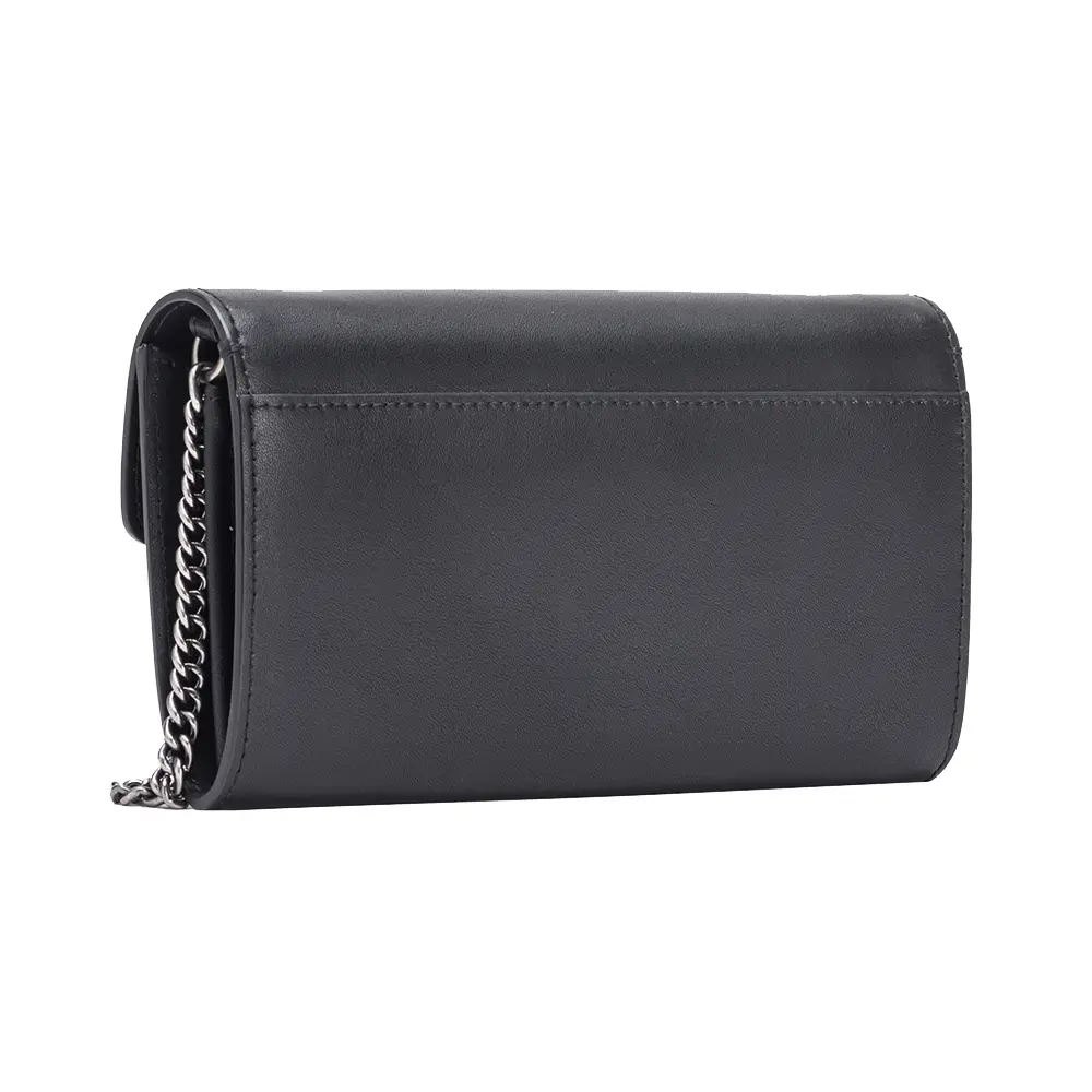 Pinko Love One Wallet On Chain Black Shw – voilà.id