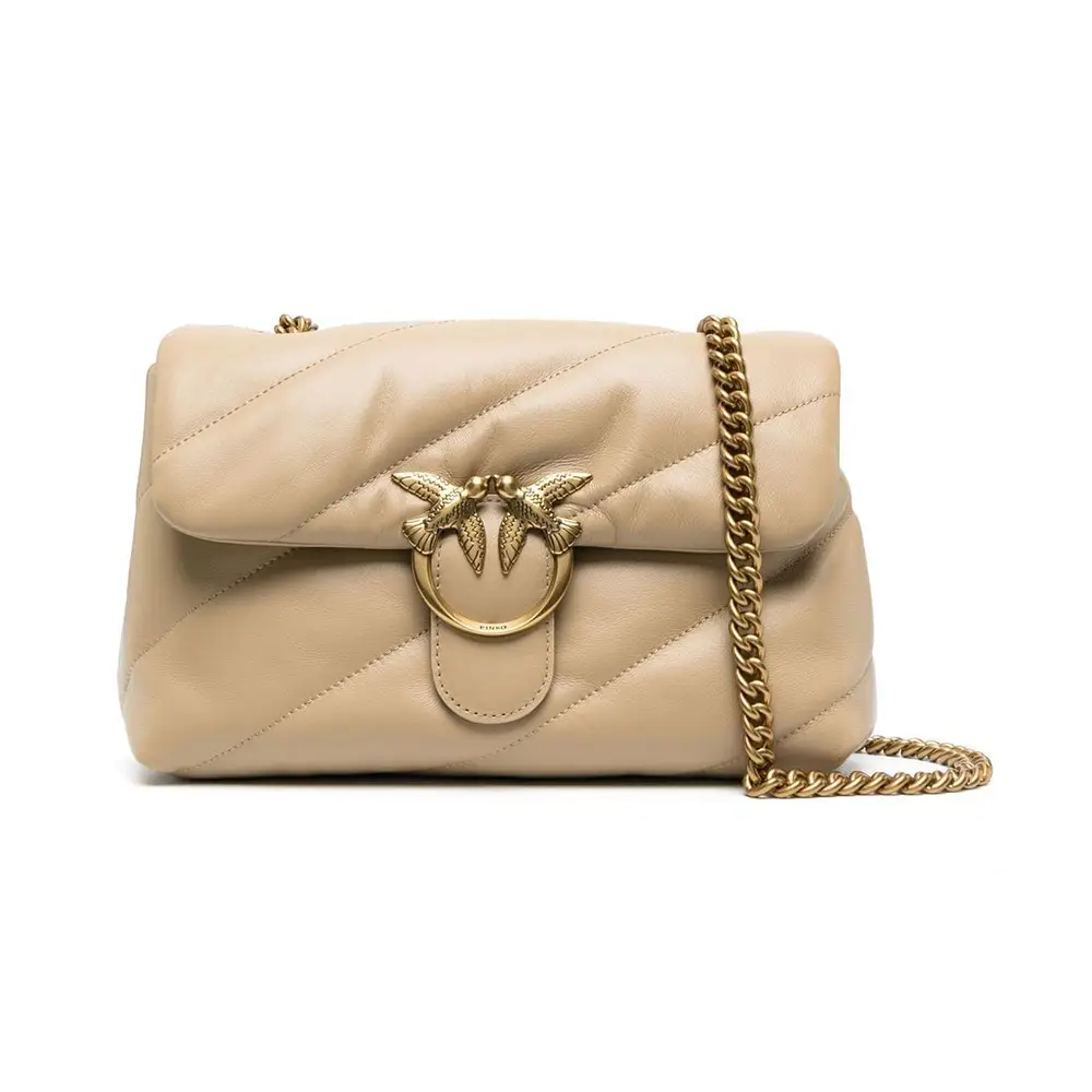 ショルダーバッグ・ポシェット PINKO Big Love Bag Puff Maxi Quilt crossbody bag Beige Big Love Bag Puff Maxi Quilt PINKO → Shop Online