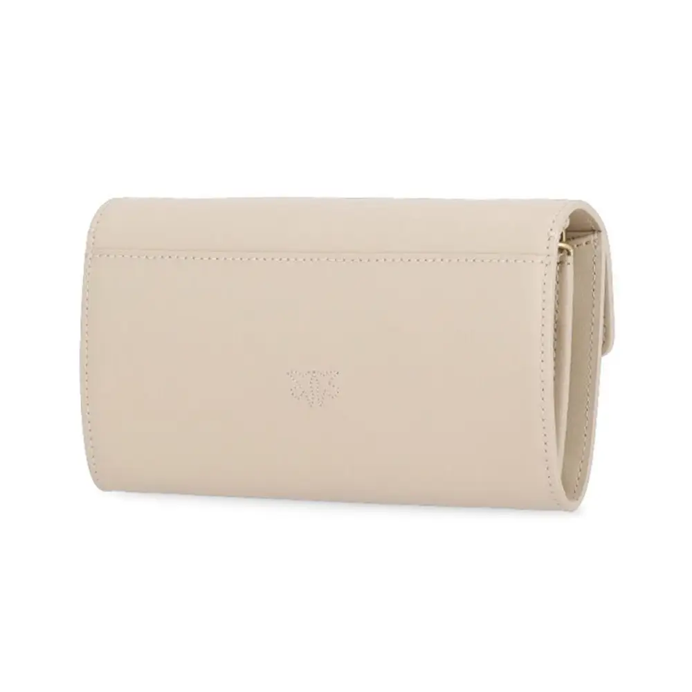 Pinko Love Bag One Wallet On Chain Simply Beige – voilà.id