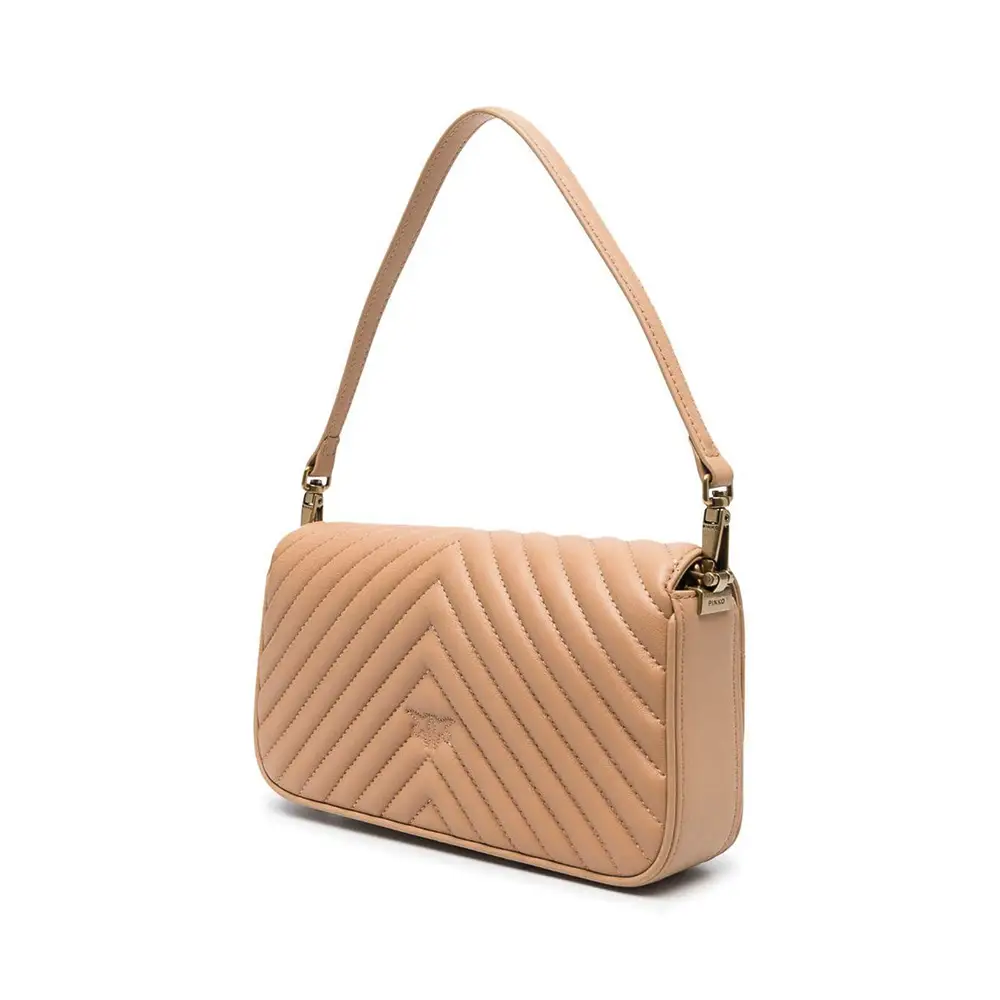 ショルダーバッグ・ポシェット PINKO FW25 Pinko Bags.. Beige (100044 A0GKC50Q) PINKO logo-plaque Crossbody Bag | Pink | FARFETCH