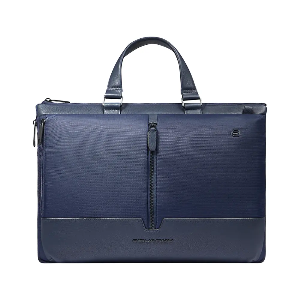Coach Structured Briefcase Crossgrain Sport Blue – voilà.id