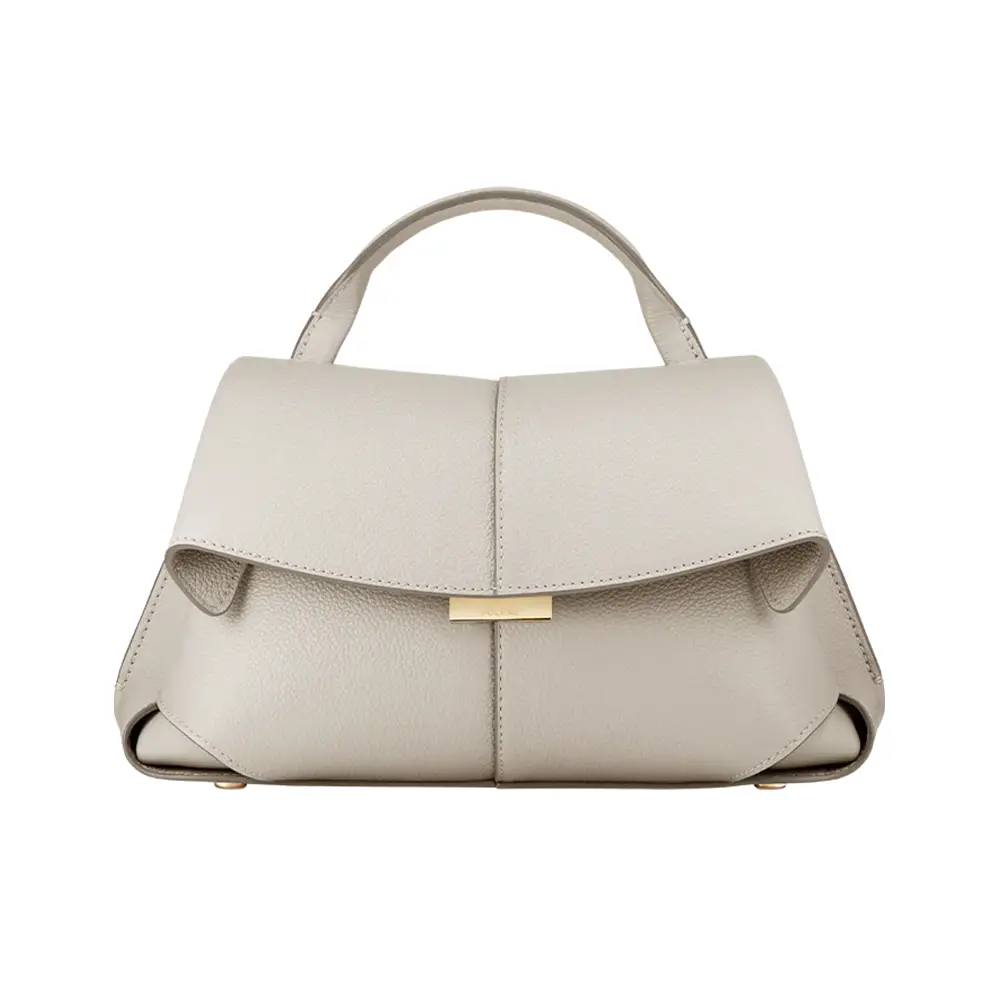 Balenciaga Biarritz Small Cotton Canvas and Square Calfskin Balenciaga Biarritz Small Cotton Canvas and Square Calfskin