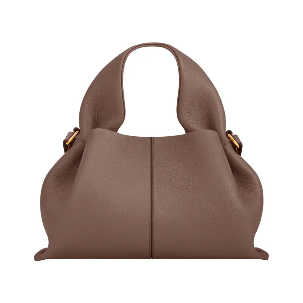 Polène | Bag - Numéro Neuf Mini - Textured Camel