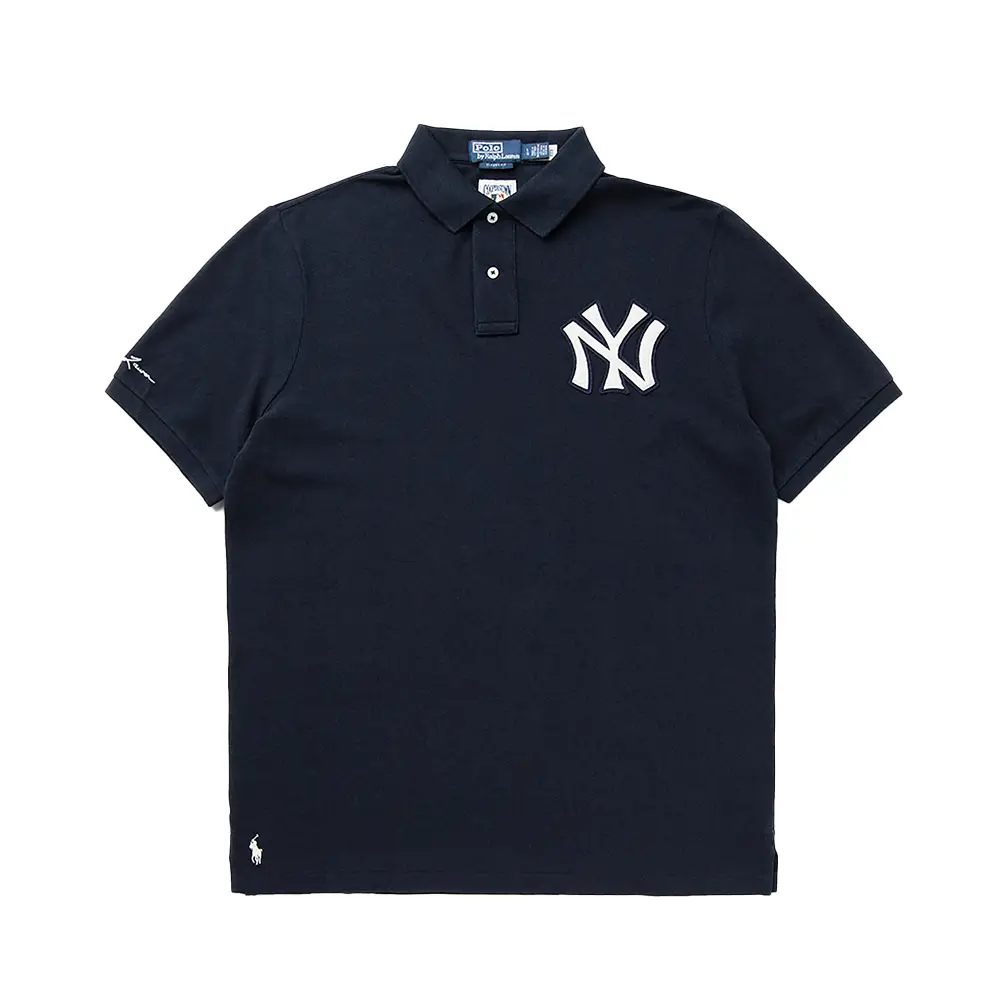 Polo Ralph Lauren NY Yankees Cotton Polo Shirt Aviator Navy – voilà.id