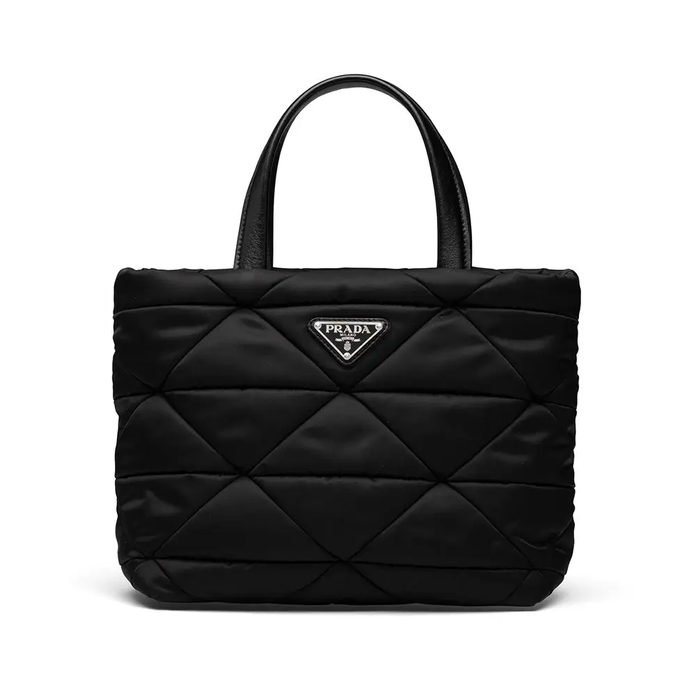 PRADA RE-NYLON PATCHWORK MEDIUM TOTE BAG 関税込み】PRADA Re