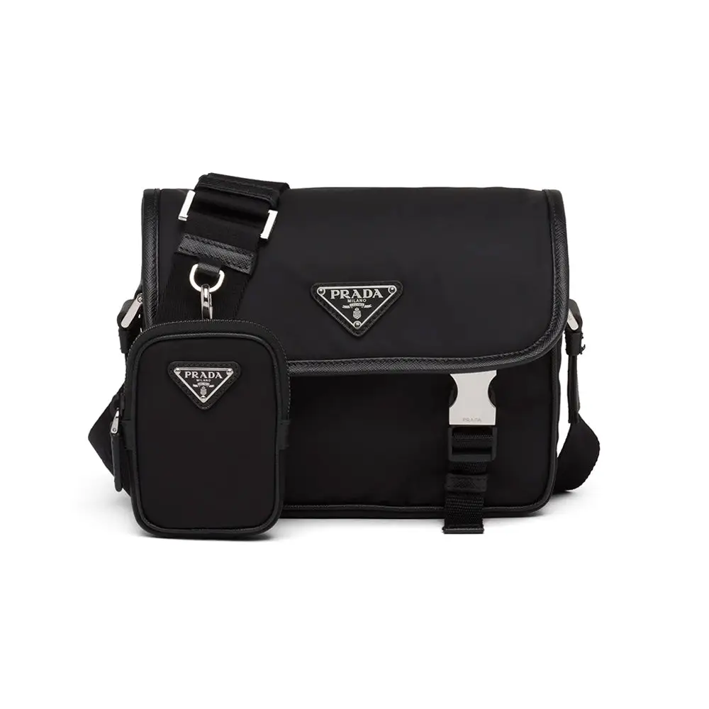Prada nylon saffiano bag hot sale