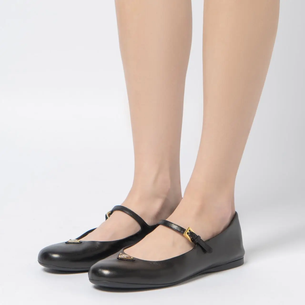 靴 PRADA SPORT Mary Jane Enamel Leather 靴 PRADA SPORT Mary Jane Enamel Leather Prada Sport Black