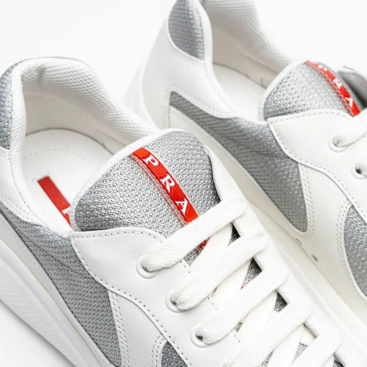 All white prada runners new arrivals
