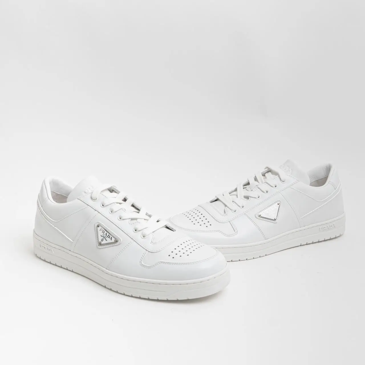 All white prada shoes shop