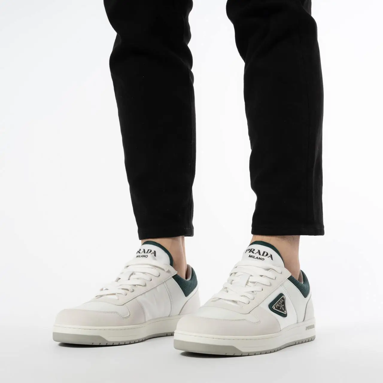 PRADA ポロ Prada Iris Vernice Gaufre Patent Leather Flap Bag BR4130