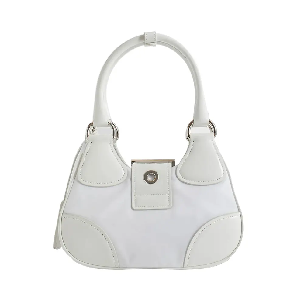 Prada Moon Re-Nylon Leather Bag White – voilà.id Prada Moon Re-Nylon Leather Bag White – voilà.id