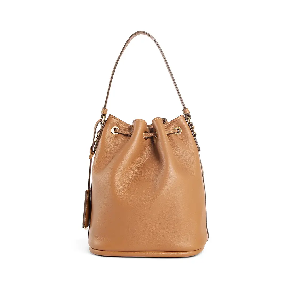 Prada Re-Edition 1978 Bucket Bag Caramel – voilà.id