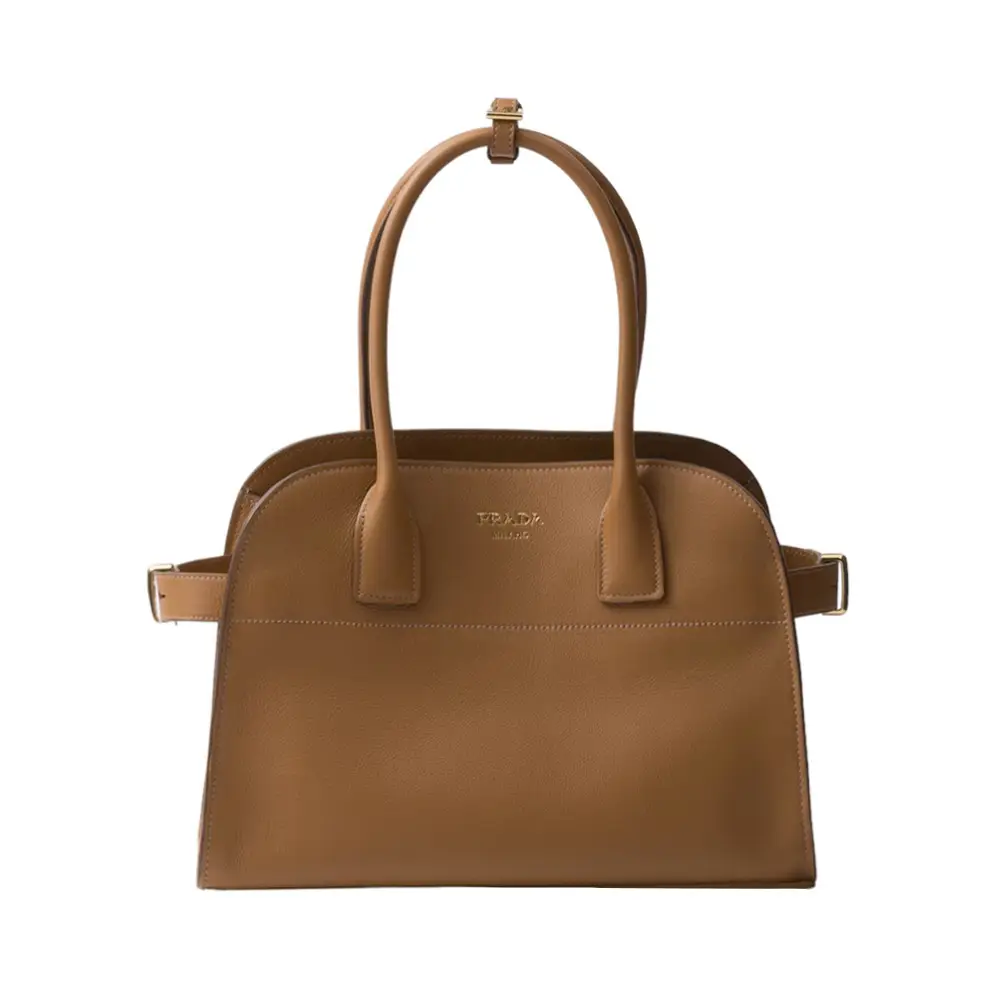 トートバッグ PRADA Caramel Leather Shopping Bag Prada Caramel Leather Shopping Bag | italist