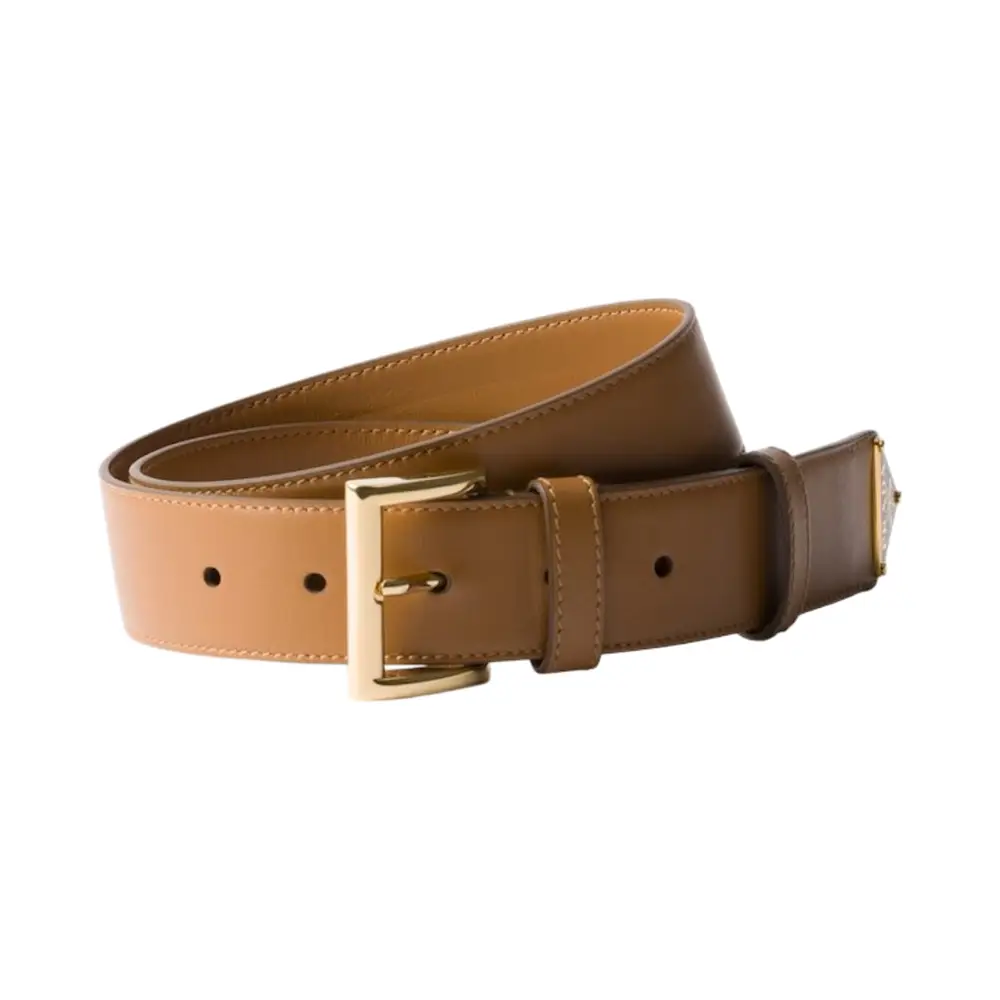 FENDI☆24FW FFロゴ クラシック ベルト BROWN Buy Fendi Leather Ff Logo Beltbrown Calf Leather | SASOM