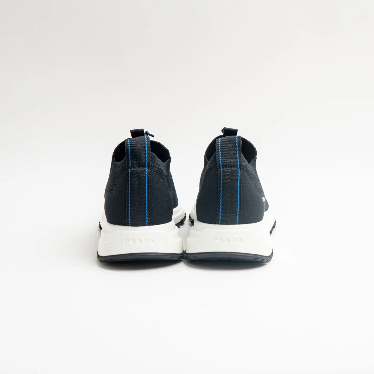 Prada stretch knit sneakers hotsell