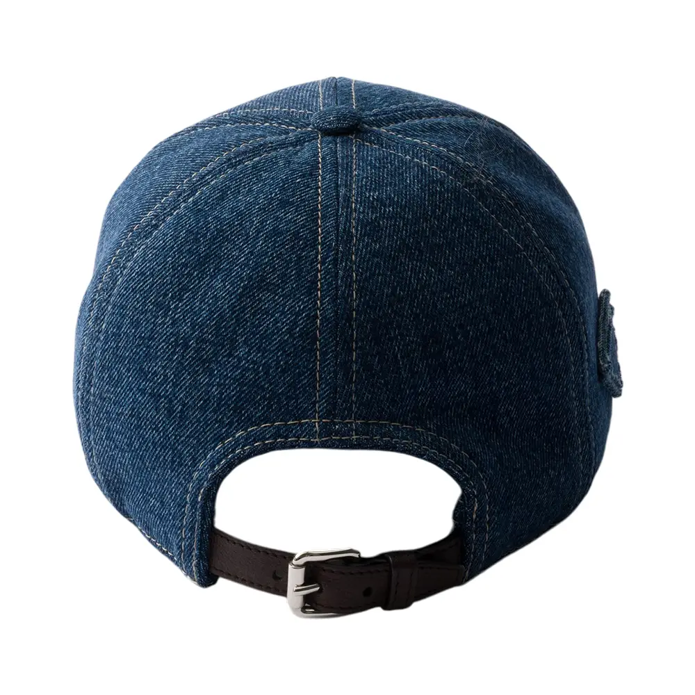 Prada Denim Baseball Cap Navy – voilà.id