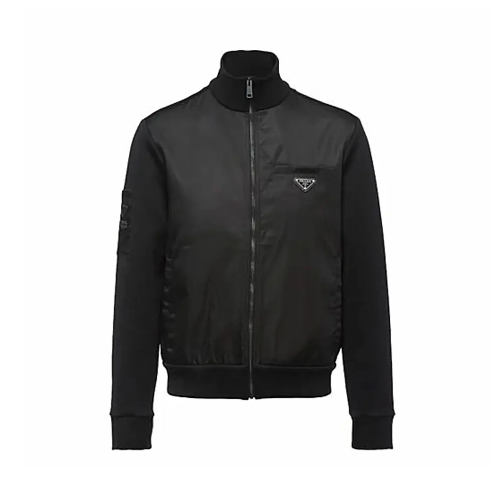 ★韓国の人気★【PRADA】★NYLON PLAIN LOGO JACKE.T★ ☆韓国の人気☆【PRADA】☆NYLON PLAIN LOGO JACKE.T☆ (PRADA
