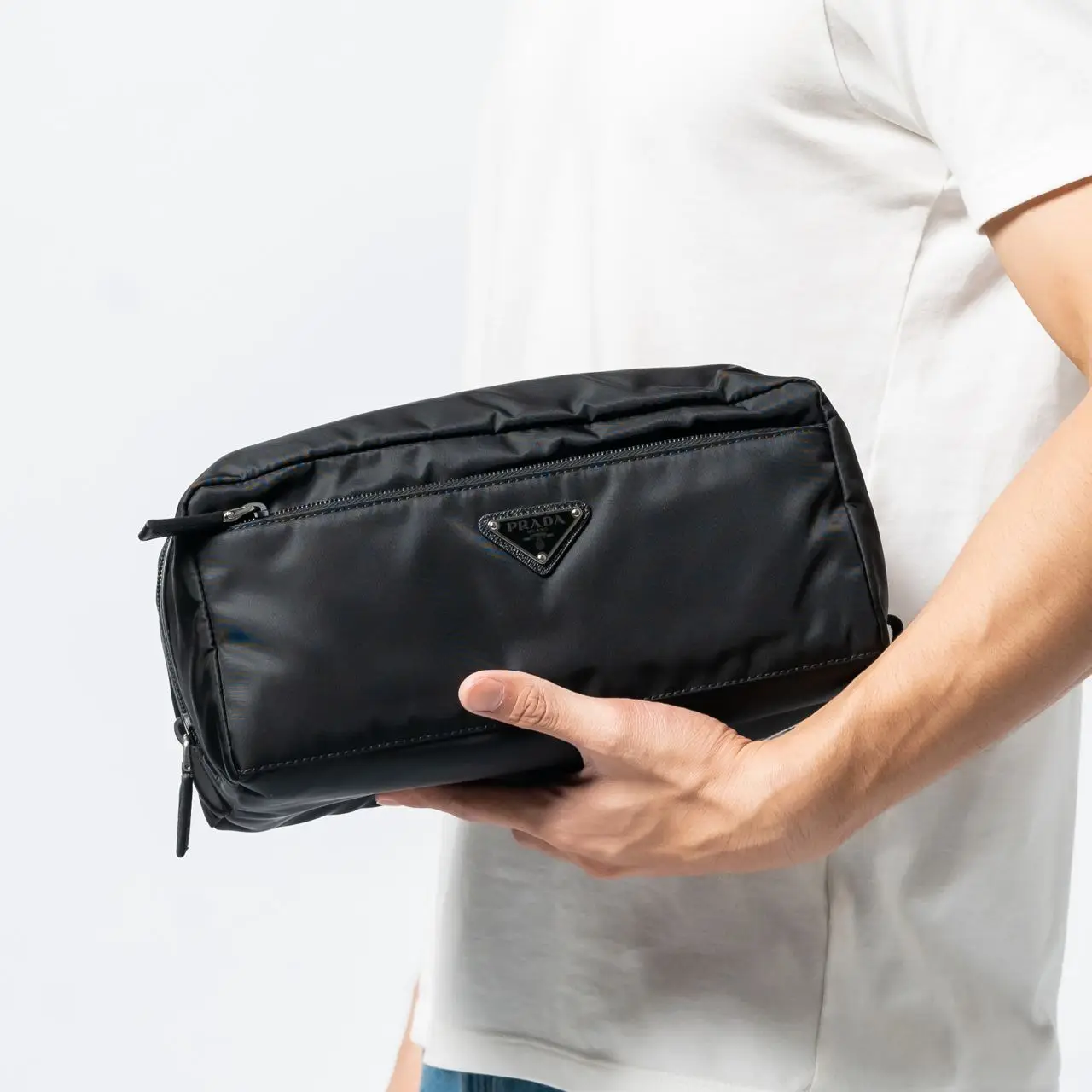 Prada travel pouch deals
