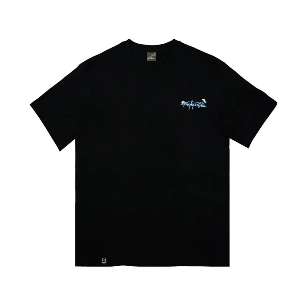 BLACKBLONDのBBD Shadow Smile Ripped Pigment T-Shirt 全2色 BLACKBLONDのBBD Shadow Smile Ripped Pigment T-Shirt 全2色