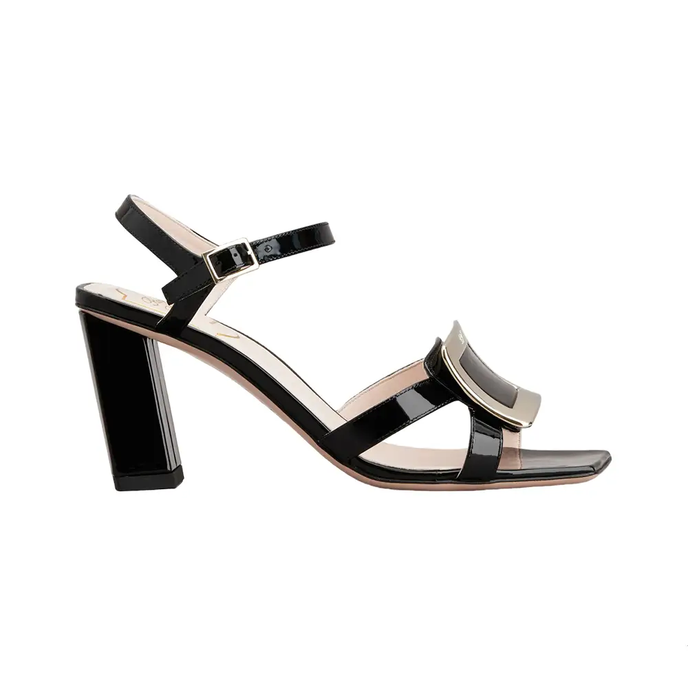 【送料 関税込】ROGER VIVIER Buckle leather sandals 送料 関税込】ROGER VIVIER Buckle leather sandals Roger