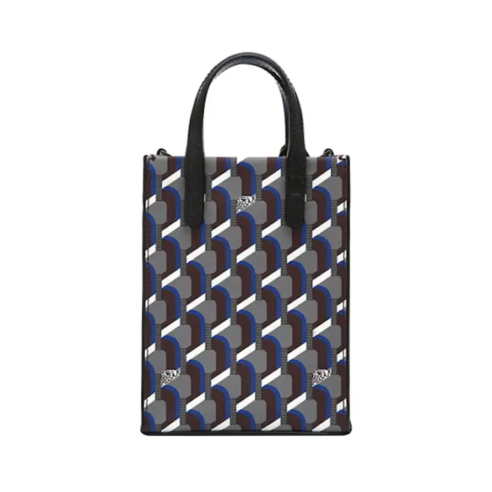 ROSA.K Cabas Monogram XS Tote Bag Oak Blue – voilà.id