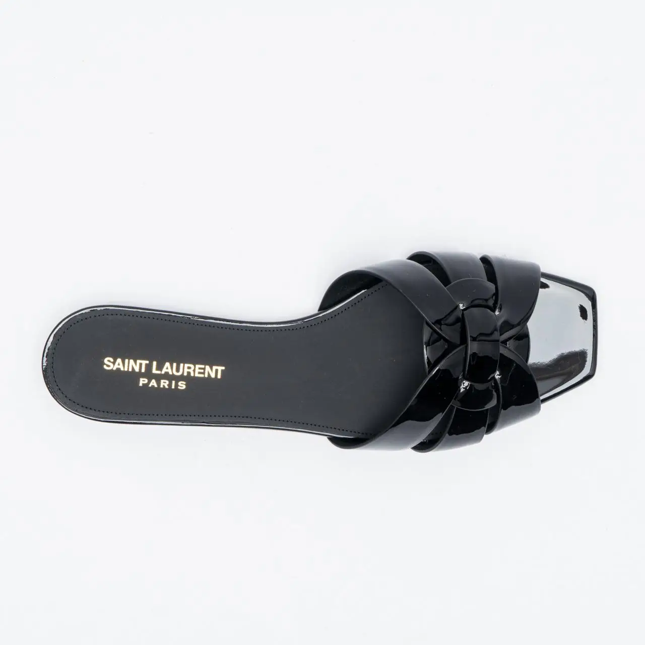 ☆人気☆【SAINT LAURENT】☆TRIBUTE FLAT MULES☆ミュール☆ tribute MULES in patent leather | Saint Laurent | YSL MX