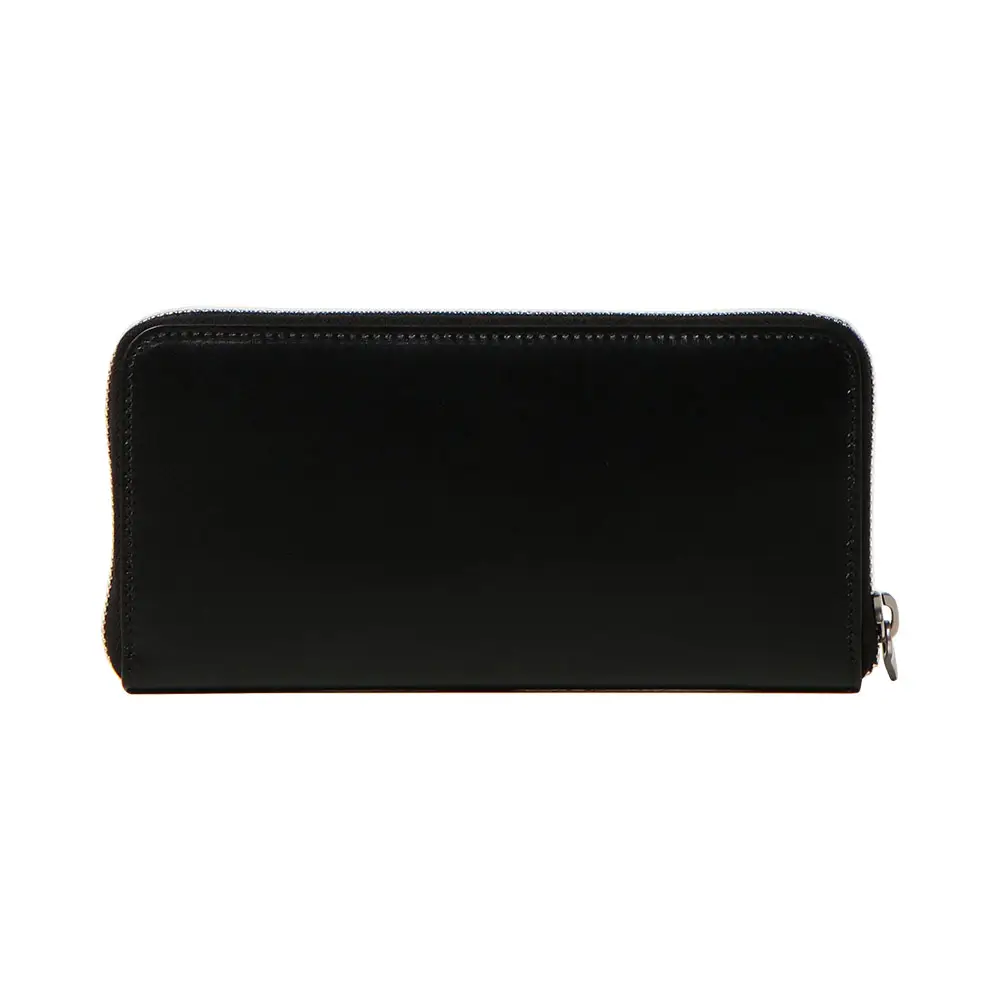 ★Saint Laurent★ Monogram Logo Long Wallet Black 6174150SX0 Saint Laurent Monogram Long Wallet Leather Black Shw – voilà.id
