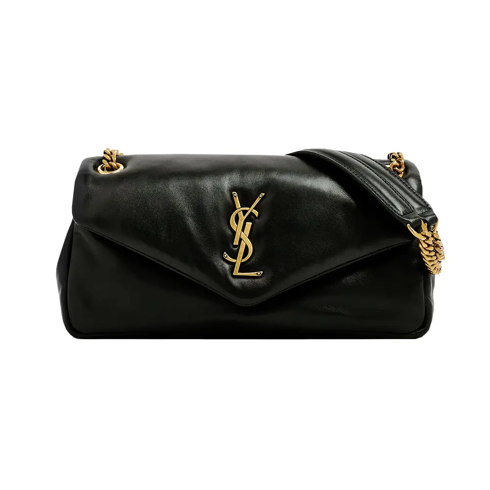 【24SS NEW】SAINT LAURENT/ LARGE CALYPSO ショルダーバッグ SAINT LAURENT Calypso パデッドレザー ショルダーバッグ | NET