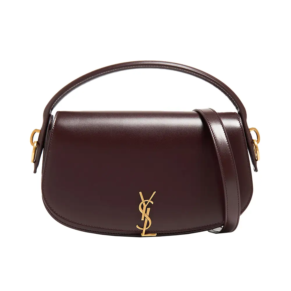 Saint Laurent Voltaire Half-Moon Shoulder Bag Black – voilà.id