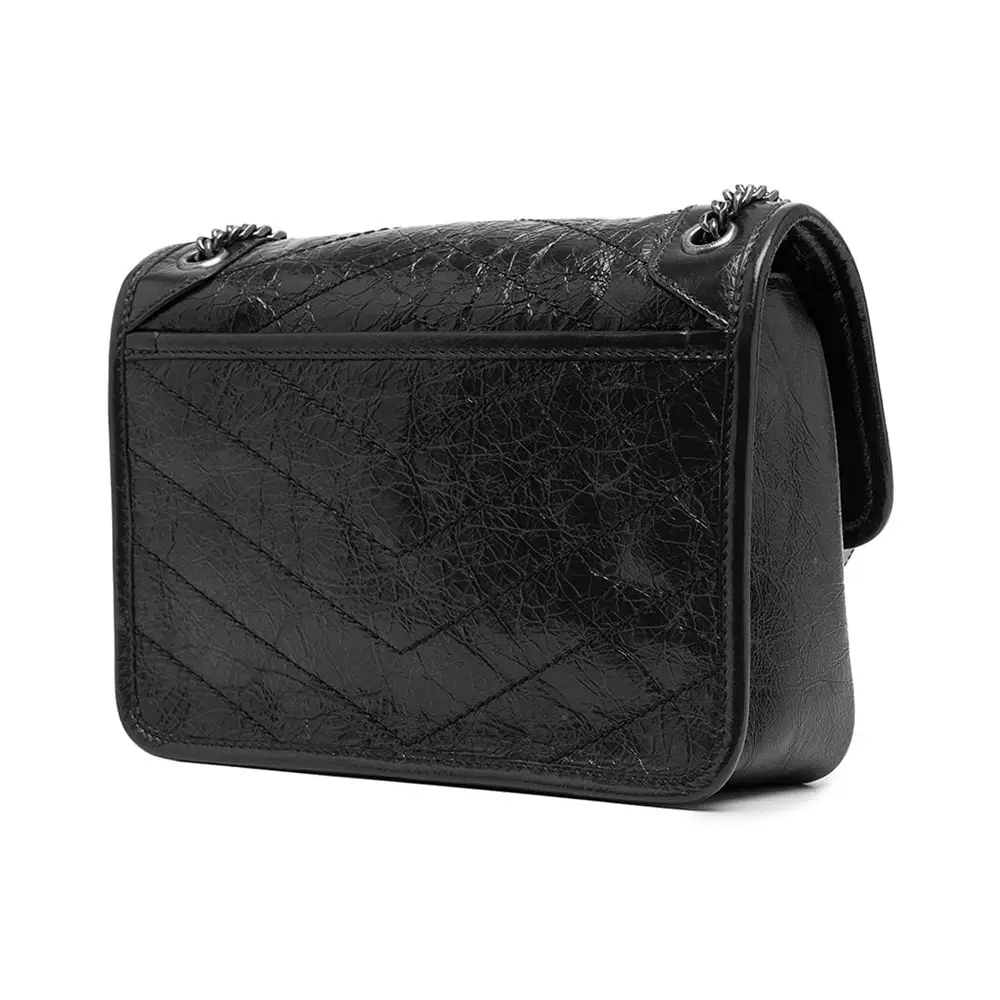 babyreturn hippy bag 黒 NIKI BABY IN VINTAGE LEATHER | Saint Laurent | YSL NZ