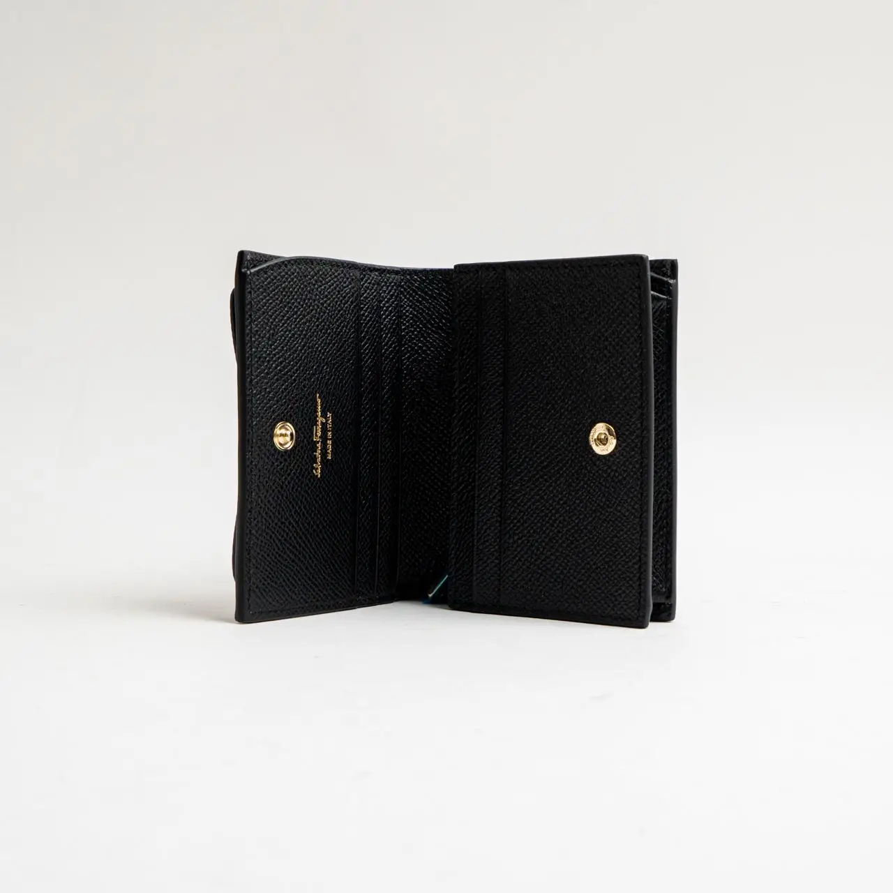Salvatore Ferragamo Vara Bow Coin Purse Wallet Black – voilà.id