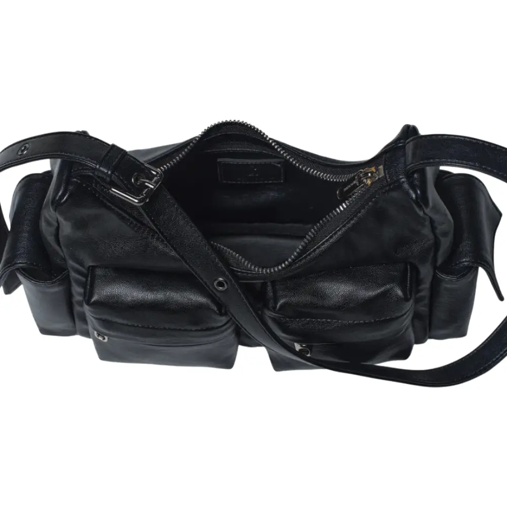 Samo Ondoh Pocket Mug Bag M Nappa Black – voilà.id