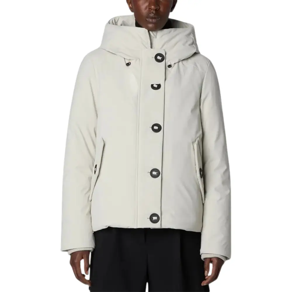 SAVE THE DUCK 中綿ジャケット RAINY BEIGE 新品 セーブ・ザ・ダック SAVE THE DUCK 中綿ジャケット HOODED