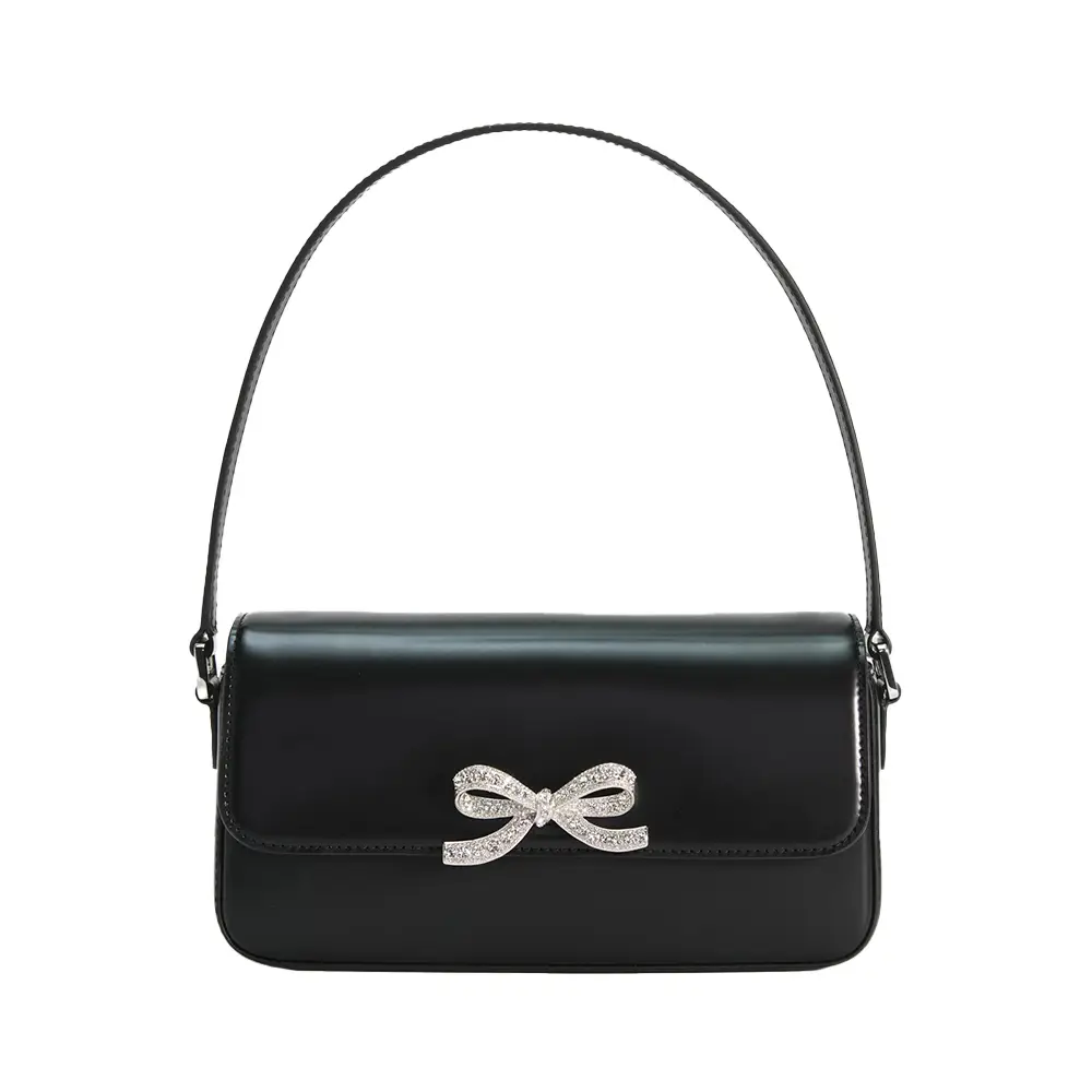 ハンドバッグ Self-Portrait Bag With Bow Self Portrait Blue Rhinestone Micro Bow Bag – Petra Teufel