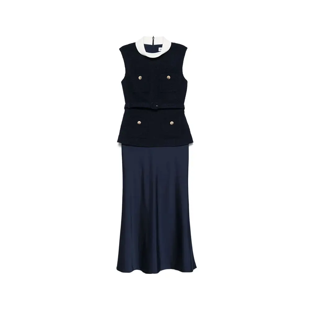 SELF-PORTRAIT Woman Dress Blue PF25017SBL BLUE