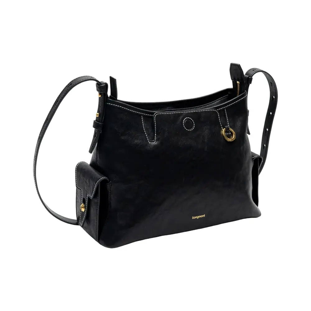 Songmont The Small Yore Hobo Bag Onyx – voilà.id