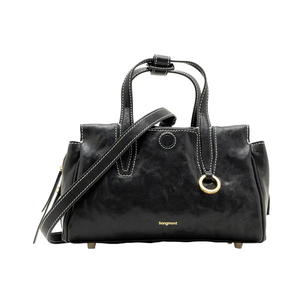 Roger Vivier RV Nightlily Charm Nappa Leather Micro Bag