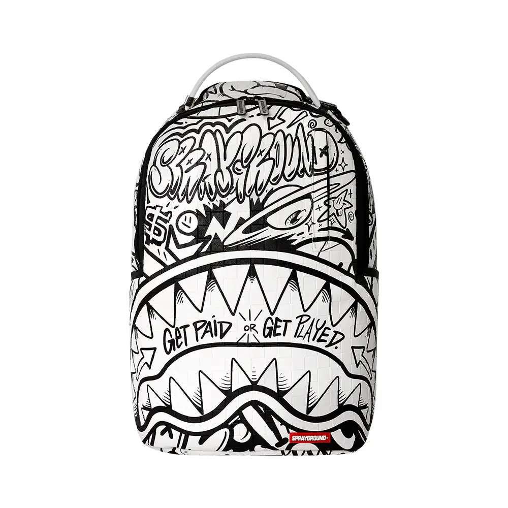 White sprayground hotsell