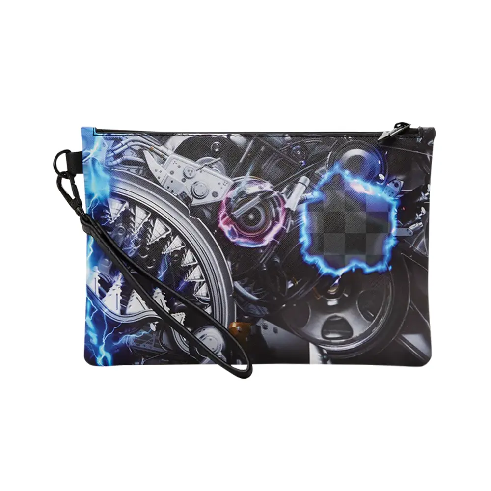 Sprayground The Undercurrent DLXV Cross-Over Clutch Black
