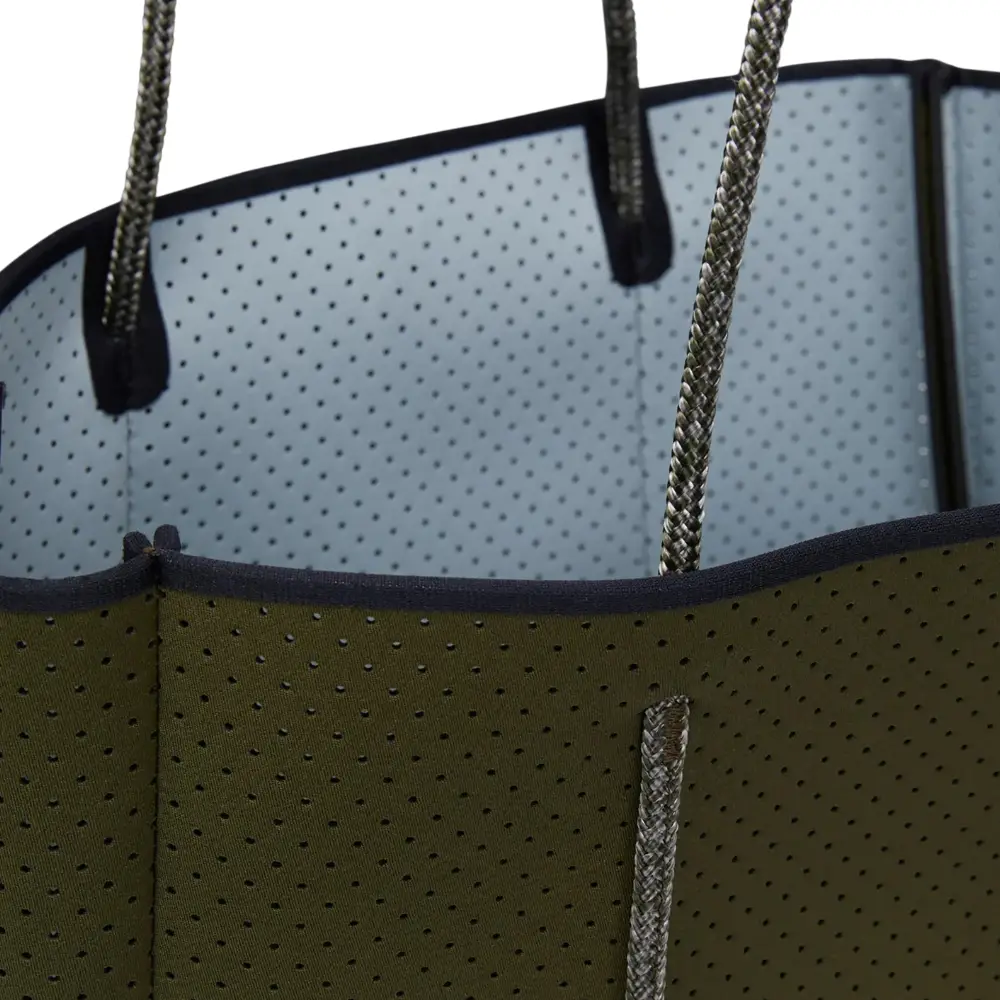 State of Escape Flying Solo Tote Bag Dual Tone Khaki / Grey – voilà.id
