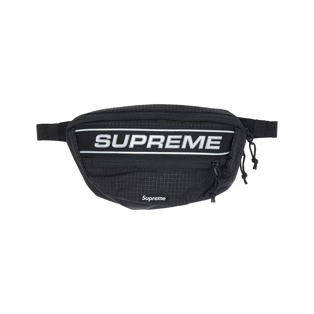 Supreme FW23 Waistbag Embroidered Black – voilà.id