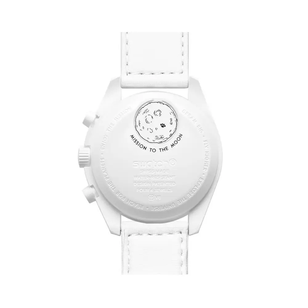 新品未使用MISSION TO THE MOONPHASE SO33W700 Omega x Swatch 