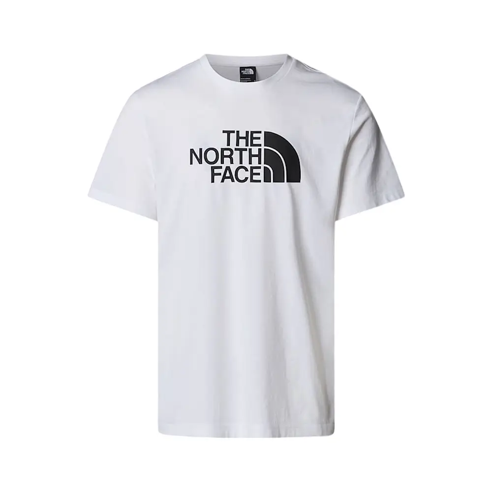 The North Face Black Logo Easy T-Shirt White – voilà.id