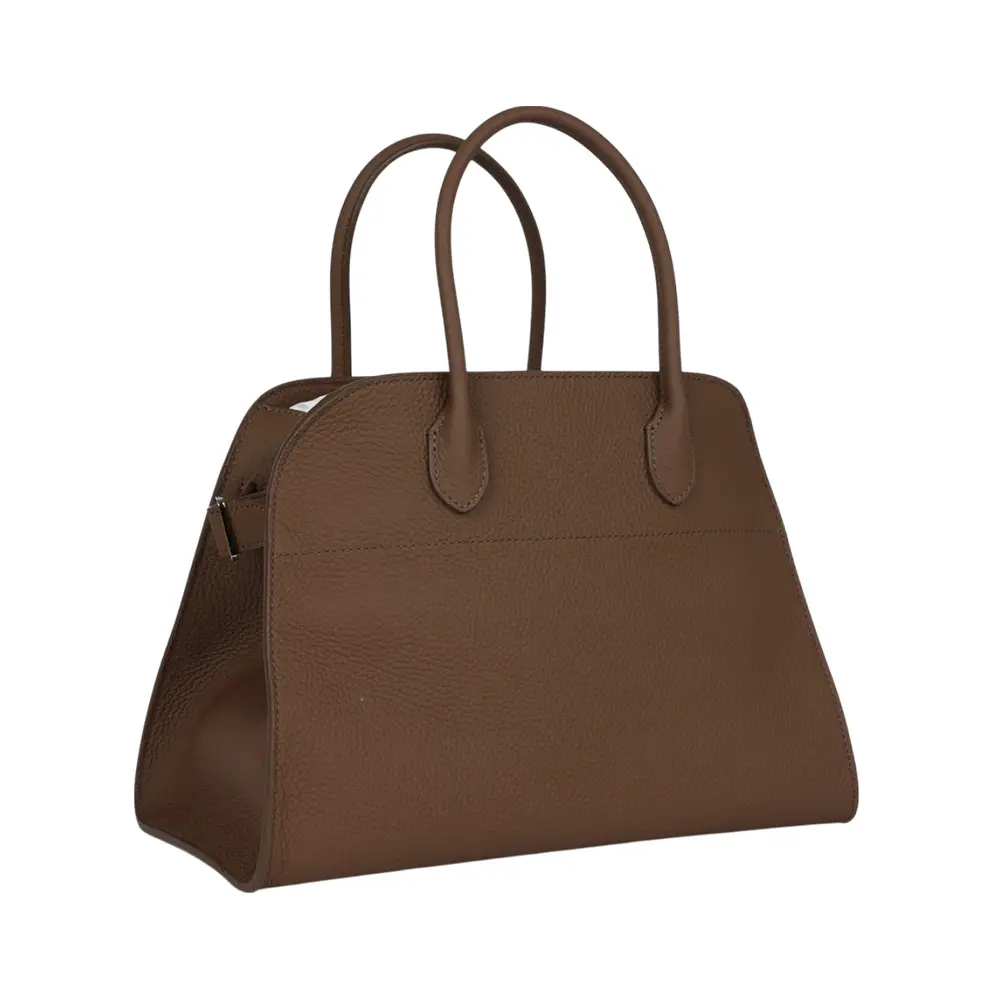 The Row Soft Margaux 12 Grained Leather Handbag Chevre – voilà.id