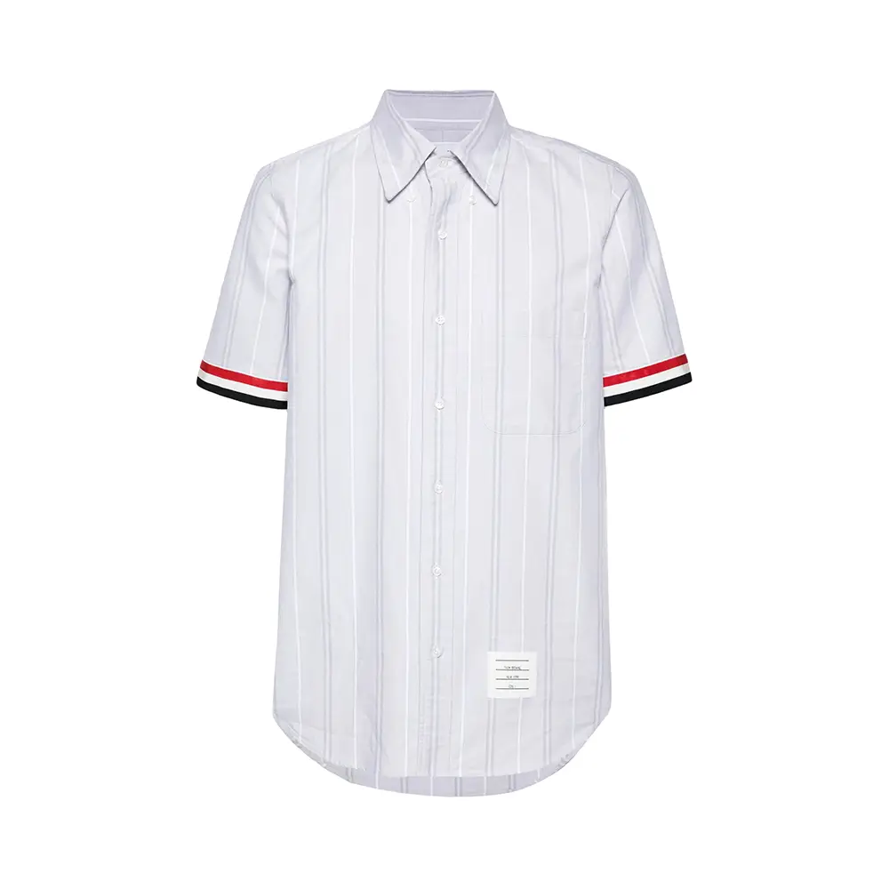 Thom Browne Oxford Short Sleeve Shirt White – voilà.id